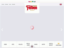 Tablet Screenshot of felben.at